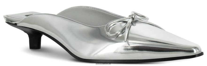Pantoletten Fenton II Silber mit Absatz Senso 6NZ8L8131