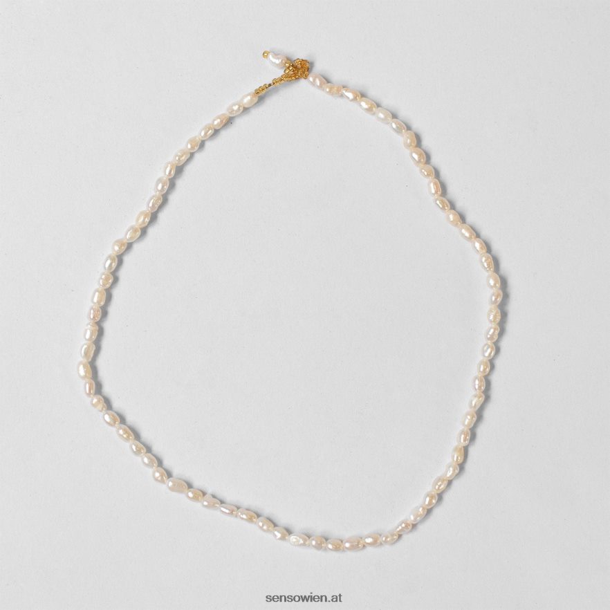 Accessoires Petite Perlenhalsband weiß Senso 6NZ8L8579