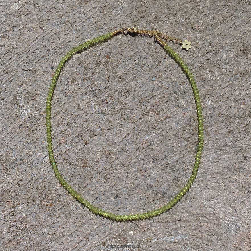 Schmuck Swarovski-Kristall-Halsband grün Senso 6NZ8L8581