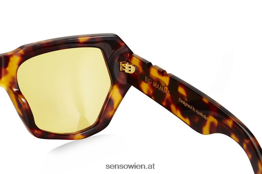 Accessoires Big Mamma Sonnenbrille, dunkles Schildkrötengelb Senso 6NZ8L8577