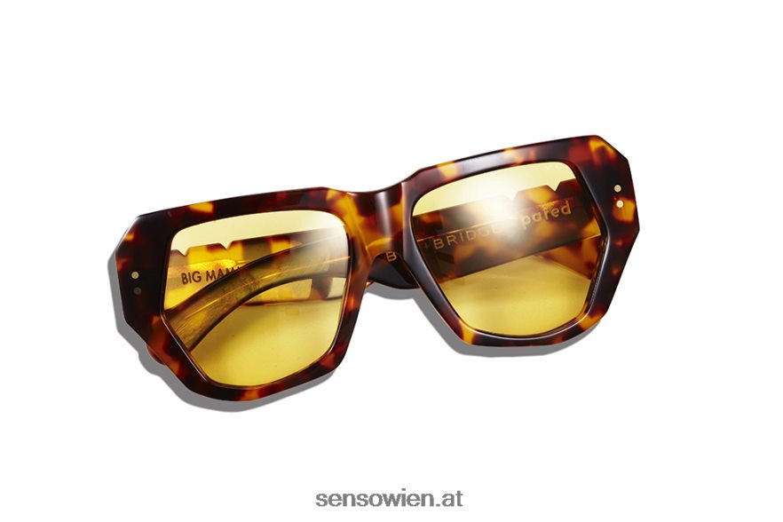 Accessoires Big Mamma Sonnenbrille, dunkles Schildkrötengelb Senso 6NZ8L8577